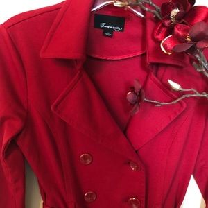 Red Peacoat